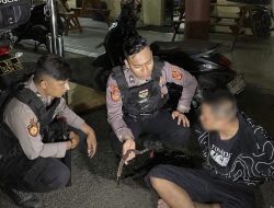 Patroli Dini Hari, Satgas Anti Tawuran Ringkus Remaja Bawa Celurit di Jakut
