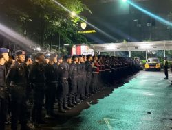 Satgas Anti Tawuran Brimob dan Polres Jaktim Gagalkan Tawuran, 4 Sajam Disita