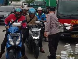 Berbagi Takjil, Silaturahmi dengan Masyarakat di Bulan Ramadan & Imbauan Kamtibmas