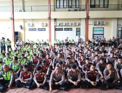 1.080 Personel Polres Jakpus Ikuti Arahan Kapolda Metro Jaya, Tekankan Larangan Pungli dan Sikap Humanis