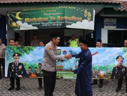 Satgas Bang Jasri Polre Priok, Gelar Kerja Bakti di Masjid Baitul Latief, Pererat Sinergi Ramadhan 1447 H