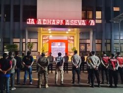 Polsek Kelapa Gading Gelar Apel KRYD Bersama Potmas dan Tomas, Antisipasi Gangguan Kamtibmas