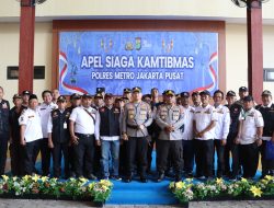 Polres Jakpus Gelar Apel Siaga Kamtibmas ‘Jaga Jakarta untuk Indonesia’, Libatkan 500 Personel dan Potmas