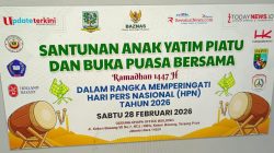 Rayakan HPN 2026, Insan Pers Gelar Santunan Anak Yatim dan Buka Puasa Bersama di Jakarta Utara