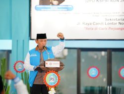Silaturahmi Ramadhan Bareng KSPSI di Jatim, Kapolri Ajak Buruh Bersatu Dukung Upaya Perdamaian Presiden