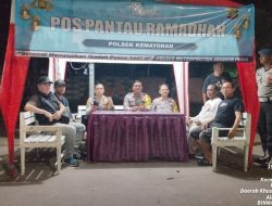 Polisi Dirikan Pos Pantau Ramadhan di HBR Motik Kemayoran, Antisipasi Tawuran Jelang Sahur