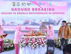 Groundbreaking TK Kemala Bhayangkari 54 Serpong, Dukung Pendidikan Anak Sejak Dini