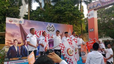 Pelepasan Peserta Pulang Basamo DPW IKM DKI Jakarta 2026 Berlangsung Penuh Kehangatan