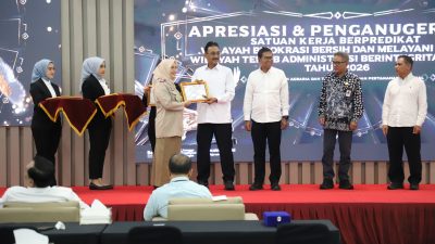 ATR/BPN Perkuat Reformasi Birokrasi, Kantor Pertanahan Denpasar Raih WBBM dan 31 Satker Mendapat Predikat WTAB