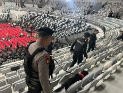 370 Personel Gabungan Amankan Kebaktian Rohani di Indonesia Arena, Sterilisasi Dilakukan Sebelum Ibadah