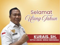Kejutan Tengah Malam! Ketum GERAK Kurais ALBAMA Bertambah Usia