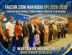 Fauzan Zidni Nakhodai BPI 2026-2030, Harapan Baru Menuju Transformasi Industri Film Nasional