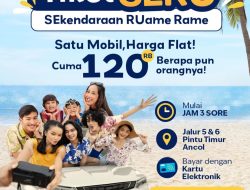 Tiket Seru Ancol, Satu Mobil Rame-Rame Harga Flat