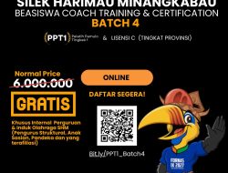 Silek Harimau Minangkabau Buka Beasiswa Coach Training & Certification Batch 4