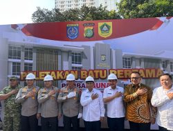 Kapolda Letakkan Batu Pertama Mako Polres Metro Depok: Pelayanan Harus Makin Baik