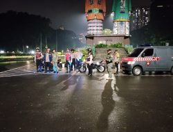 Polisi Patroli Hingga Dini Hari di Kemayoran, Antisipasi Tawuran dan Balap Liar