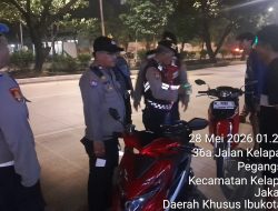 Polsek Kelapa Gading Tingkatkan Patroli Malam, Tiga Motor Tanpa Surat Diamankan