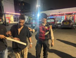 Polsek Kelapa Gading Amankan Pria Mabuk Bawa Parang Saat Operasi KRYD