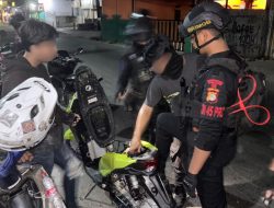 Patroli Brimob PMJ Amankan 3 Remaja Diduga Hendak Balap Liar di Bekasi