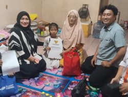 Walikota Jakut Salurkan Bantuan ke Cantika Korban Pelecehan Sexual di Sukapura