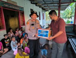 Tawa Anak-Anak Papua Sambut Kehadiran Satgas Damai Cartenz, Hangatkan Panti Asuhan di Keerom