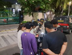 Patroli Cipta Kondisi Polres Jakpus Antisipasi Tawuran dan Balap Liar, Situasi Wilayah Aman Kondusif