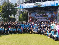 Semarak Gema Bela Negara, GARUDA Bagikan 5.000 Bibit Pohon dan Ribuan Porsi Makanan Gratis