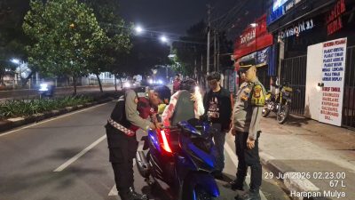 Operasi Cipkon Dini Hari, Polres Jakpus Amankan Pemuda Bawa 20 Butir Tramadol
