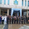 Walikota Jakarta utara bersama forkopimda peringati HUT bayangkara yang ke 80
