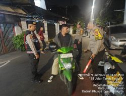 Polres Jakpus Gelar Operasi Cipkon Dini Hari, Enam Motor Tanpa Dokumen Diamankan