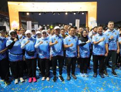 Kapolda Sumsel Bersama Forkopimda Sapa Ribuan Peserta Sumsel Bhayangkara Run, Kuatkan Kolaborasi dan Soliditas Bumi Sriwijaya