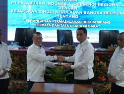 Kejati Bangka Belitung dan Pelindo Regional 2 Perkuat Sinergi Penanganan Hukum