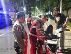 Polres Jakpus Gelar Operasi Cipta Kondisi Dini Hari, Sejumlah Motor Tanpa Dokumen Diamankan